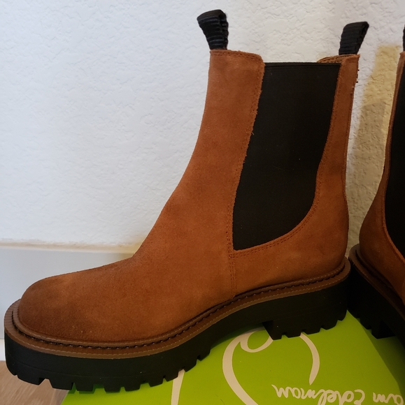 Sam Edelman Laguna bootie in brown leather womens shoes size 5.5 - Picture 12 of 16